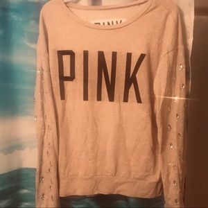 Victoria’s Secret PINK Lightweight Sweater w Gems